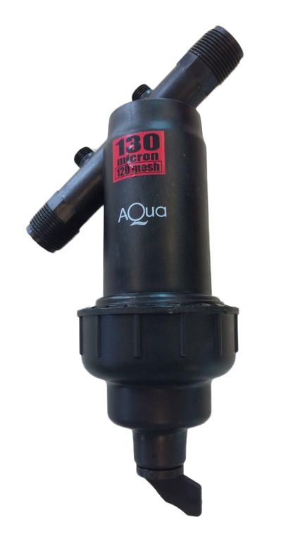 Aqua filter 1½" 130mu 123Y 15m³/uur