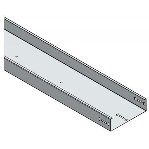 rvs kabelgoot + deksel 70x60mm per/m LG3