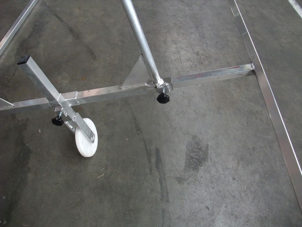 gootrollator alu 2 wiel  270x85x90cm