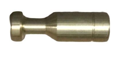 messing fitting eind plug ½"