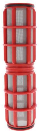 Amiad binnenfilter 1½" 130mu PL+RVS-rood