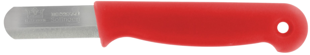 mes 45mm bandstaal rond rood 500/doos