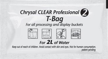Chrysal cl.prof.2 t-bag 800st.