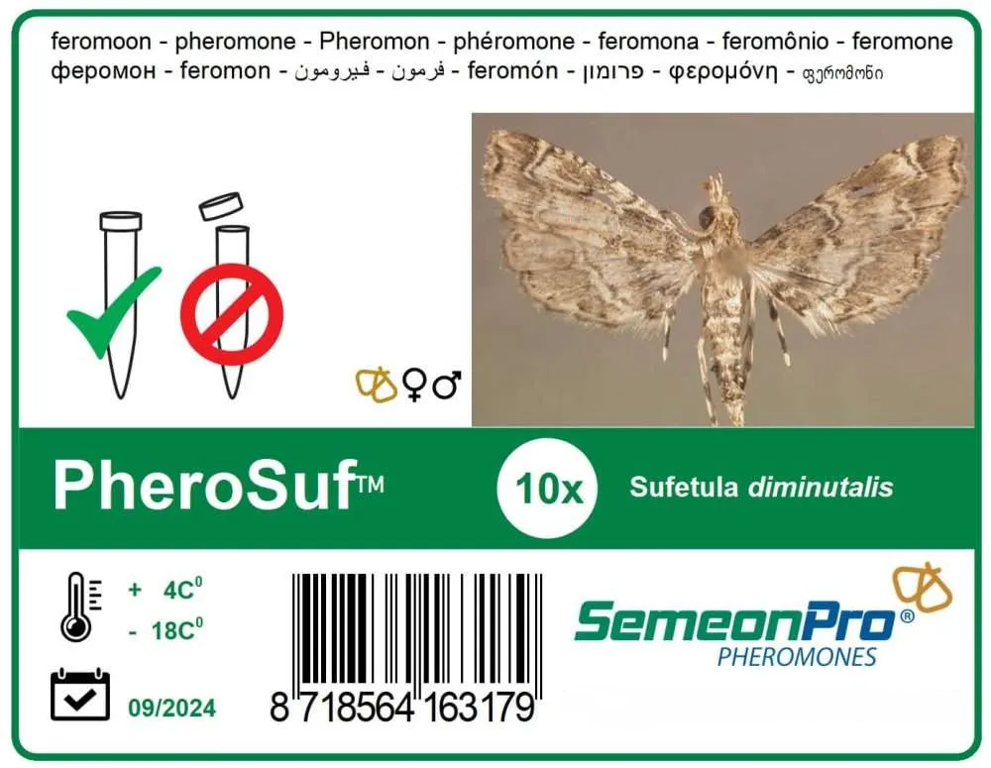 feromoon PheroSuf (Sufetula mot) 10/pak