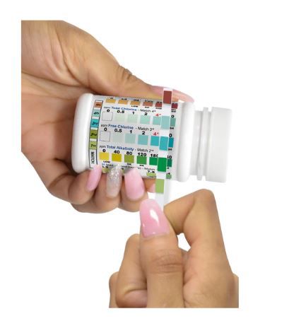 chloor strips FAC-TC-pH-alk-hardh. 50st.