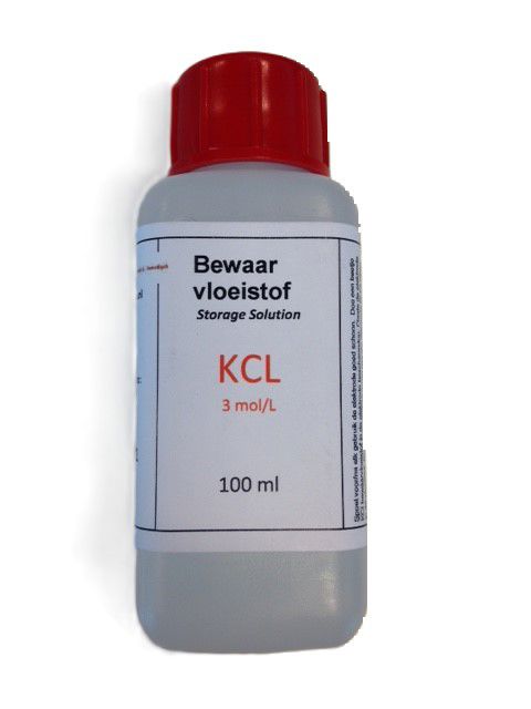 bewaarvloeistof pH-elektr. 100 ml KCL