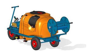 Haspel 450 ½" draaibaar op Atlanta