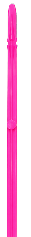 kruispiket 4-inkeping 42cm roze fluor