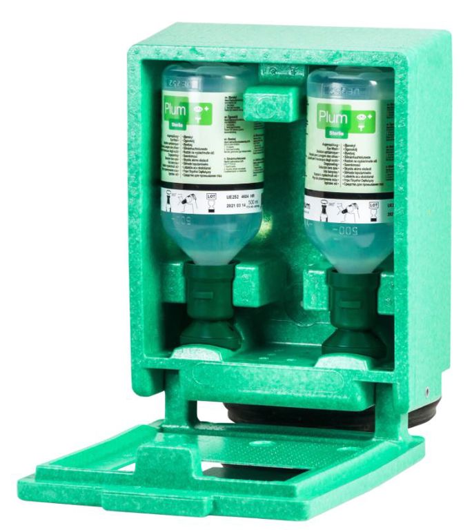 oogspoelstation, wandbox 2x500ml, Plum