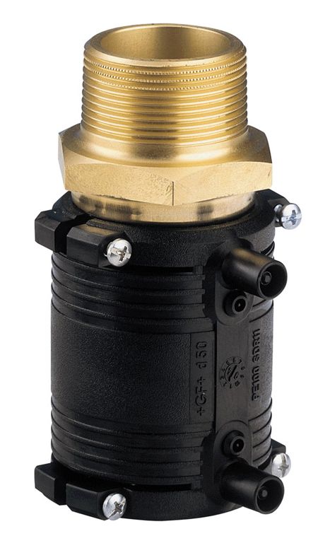 Elgef-pe overgangskoppeling 40x1½"bu