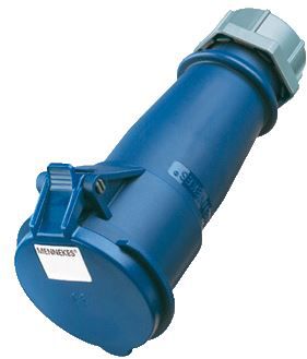 stekker 16A 230V 3p CEE blauw