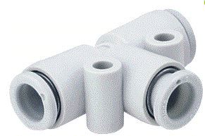 insteek T-stuk 90° 8mm