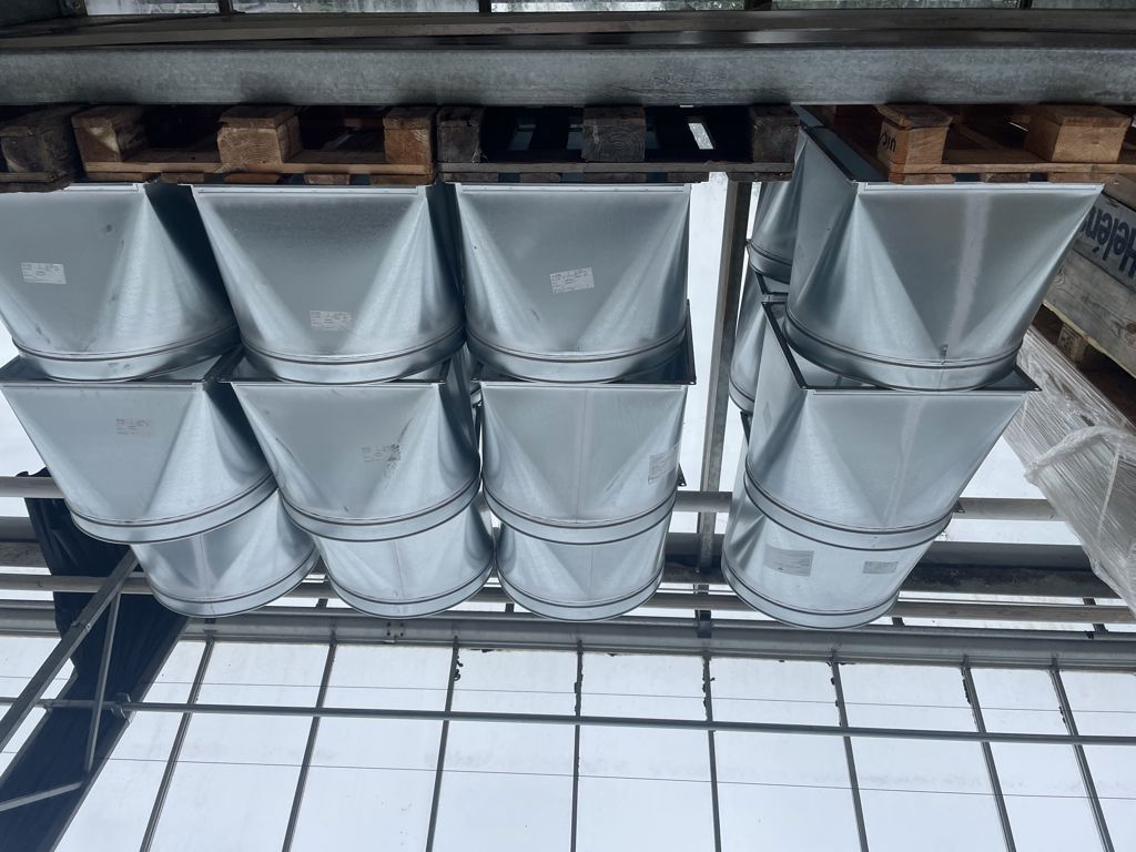 verloopstuk naar 600mm tbv ontvochtiger
