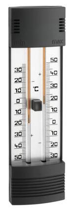 thermometer max.min kwikvrij