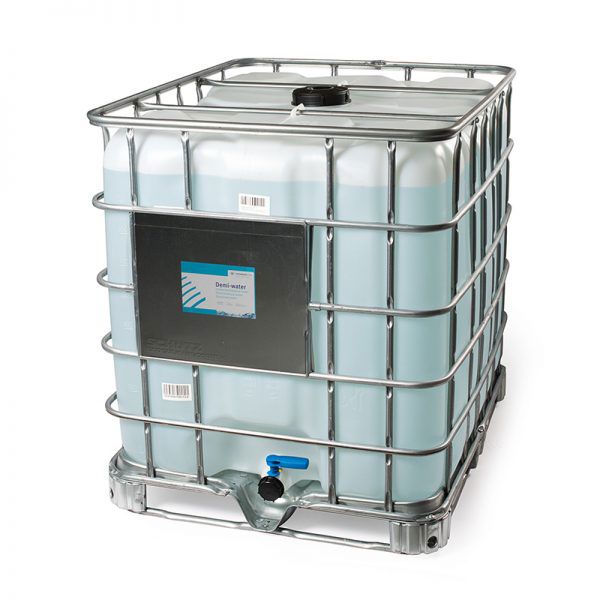 water gedeminiraliseerd 1000  liter/box