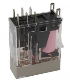 impulsrelais 16A 24VDC AZ341+wissel+voet
