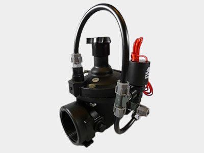 elek. kraan Bermad 1" 3W recht 24VAC