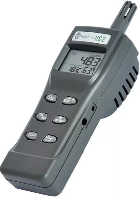 draagbare Co2 + temp + RV meter