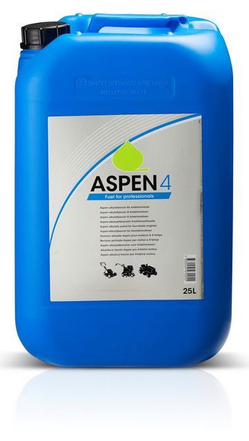 benzine Aspen 4-takt blauw 25 liter/can