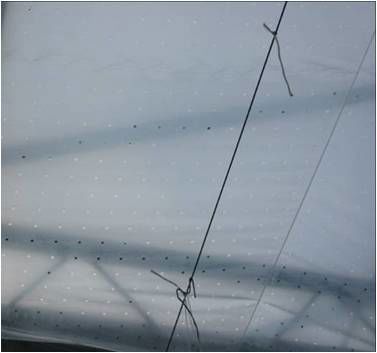 folie ac 330cm 50mu perf 10x10cm 300m