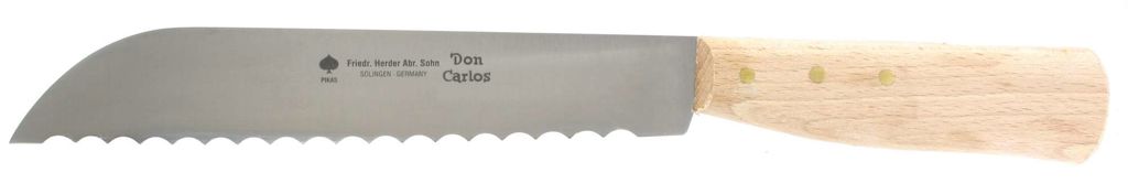 mes 210mm SK5-staal kartel hout