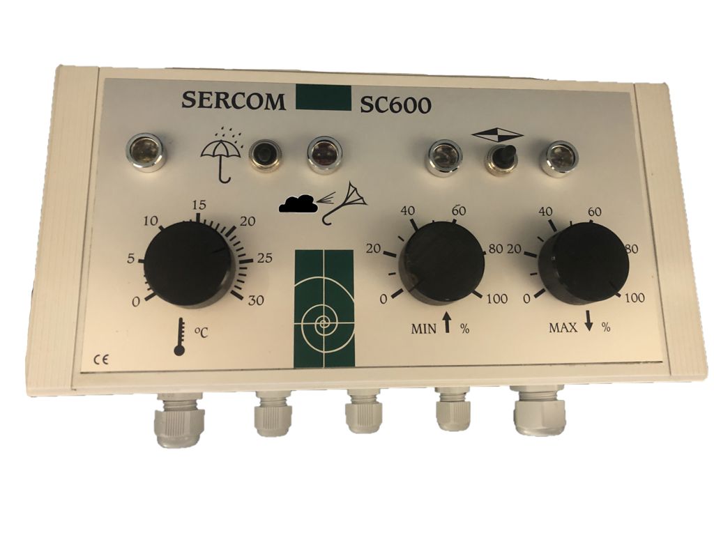 SC600 luchtraamregelaar (los)