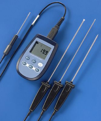 Temperatuurmeter in koffer