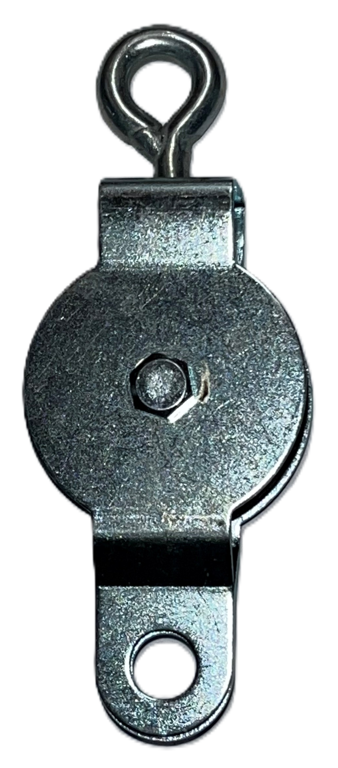 katrol 2" enkel zonder lager kunststof