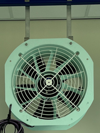 ventilator ZG045 240V 1050rpm 160W