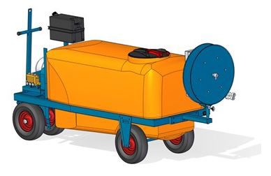 verenhaspel 70m gemonteerd op Georgia