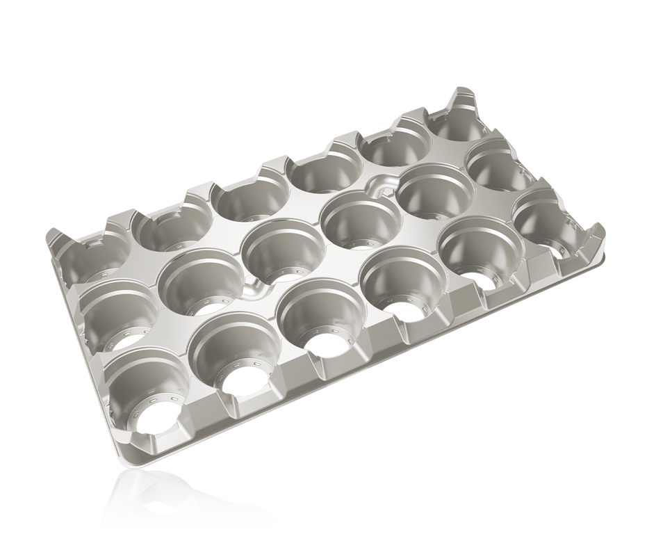 Teku tray TT3155-9/18AZ grijs 1230/plt