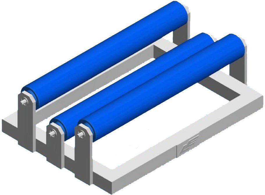 afrolapparaat 3 rollen