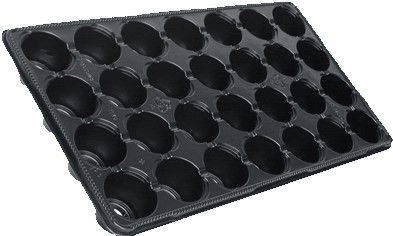 Teku tray JP 30x50cm 28v 192/doos zwart