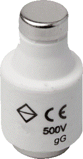 zekering DIII 50A 500V per stuk