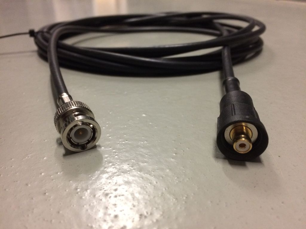kabel tbv pH/RX-elektrode S6/BNC 5 meter