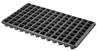 Desch paperpottray 104zwart 1680/plt