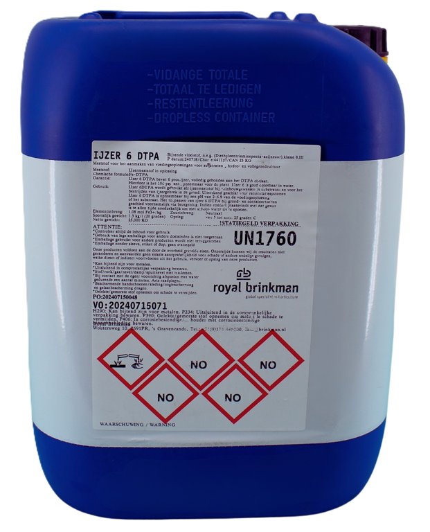 ijzerchelaat DTPA 6% 19,2L 26kg/can
