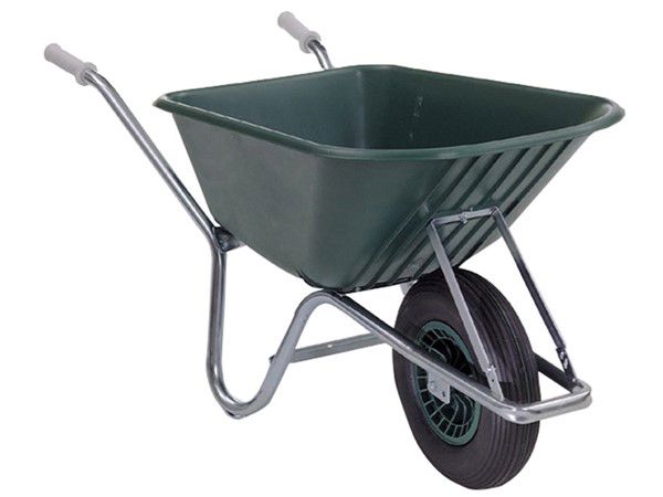 kruiwagen Fort 100 liter kuststof bak