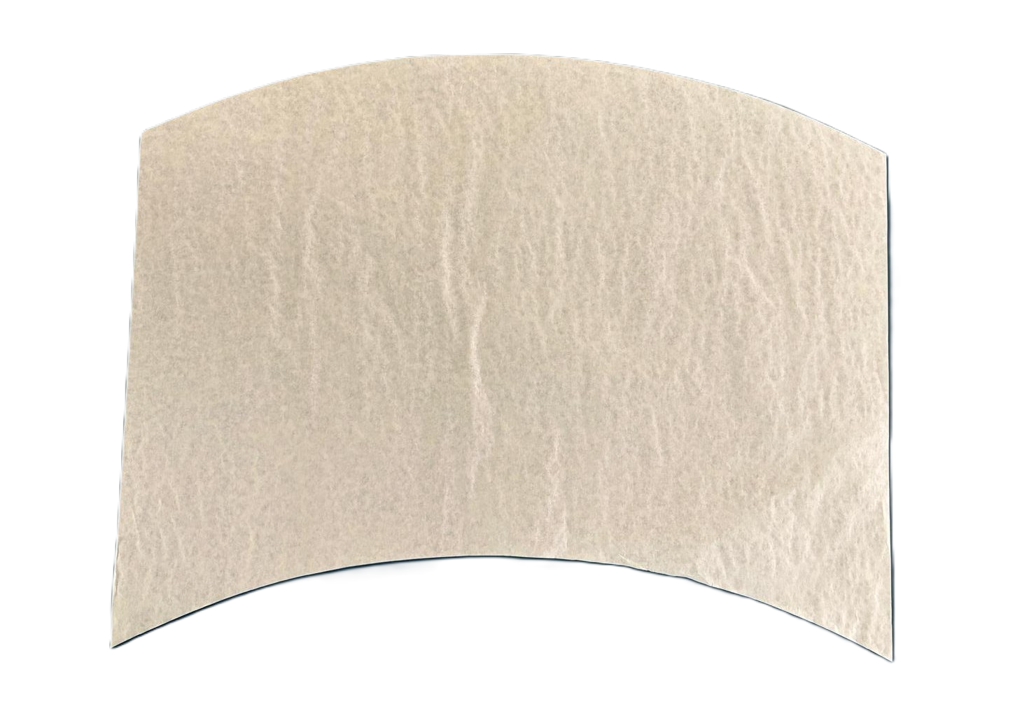 pioenpapier witkraft 50x75cm gebogen plt