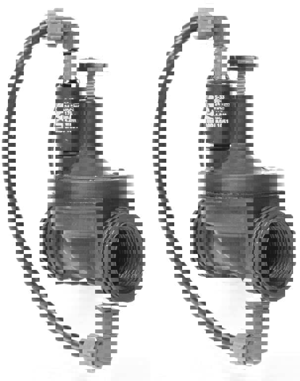 elek. kraan Bermad 1" 3W recht 24VDC