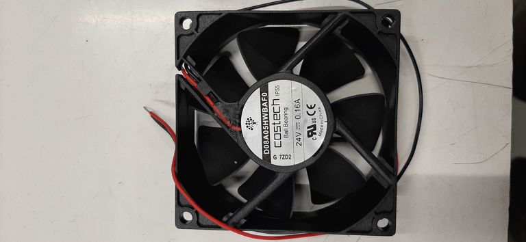 ventilator 24VDC 80x80x25mm tbv B'misty