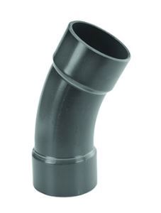 pvc bocht 30° 110mm 12,5bar