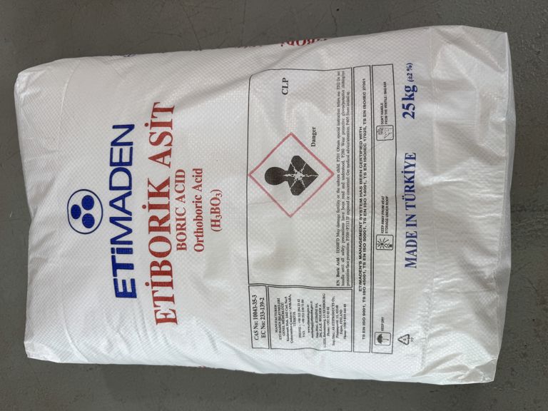 Boorzuur 17,5% borium 25kg/zak