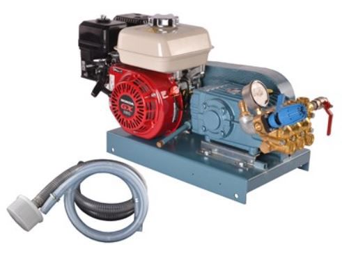 plunjerpomp met benzinemotor 21L-50bar