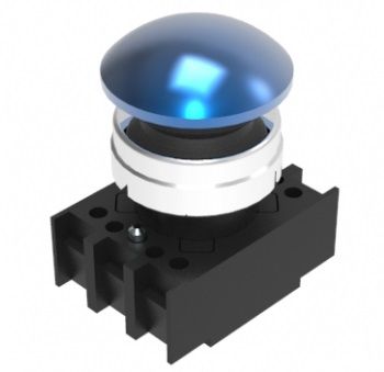 drukknop slag edp blauw omhoog