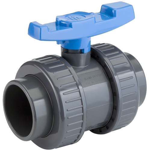 pvc kogelkraan TP blauw 16mm