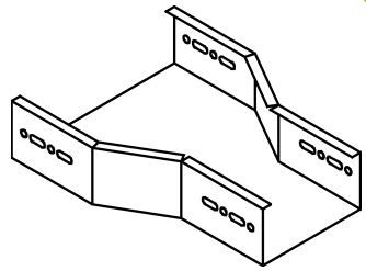 verloopstuk tbv kabelgoot 120-200mm