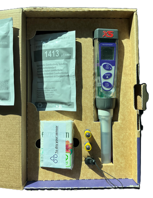 EC5-tester waterdicht set excl. koffer