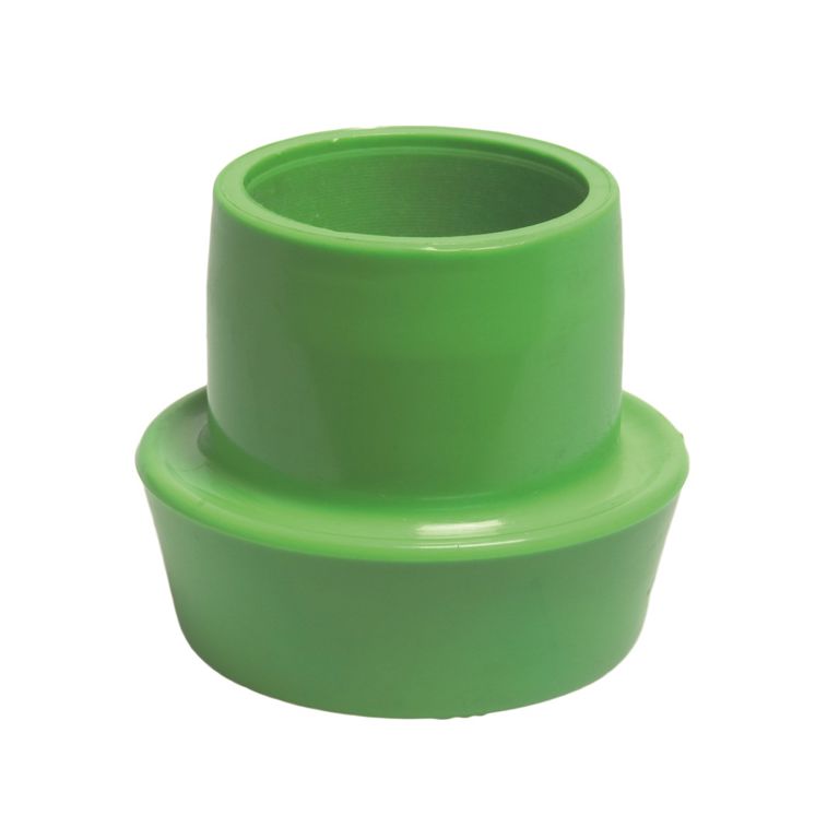 pvc v-deel  groen 90mm