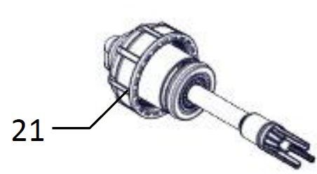 spoelklep aandrijving Mini Sigma 2-3-4"